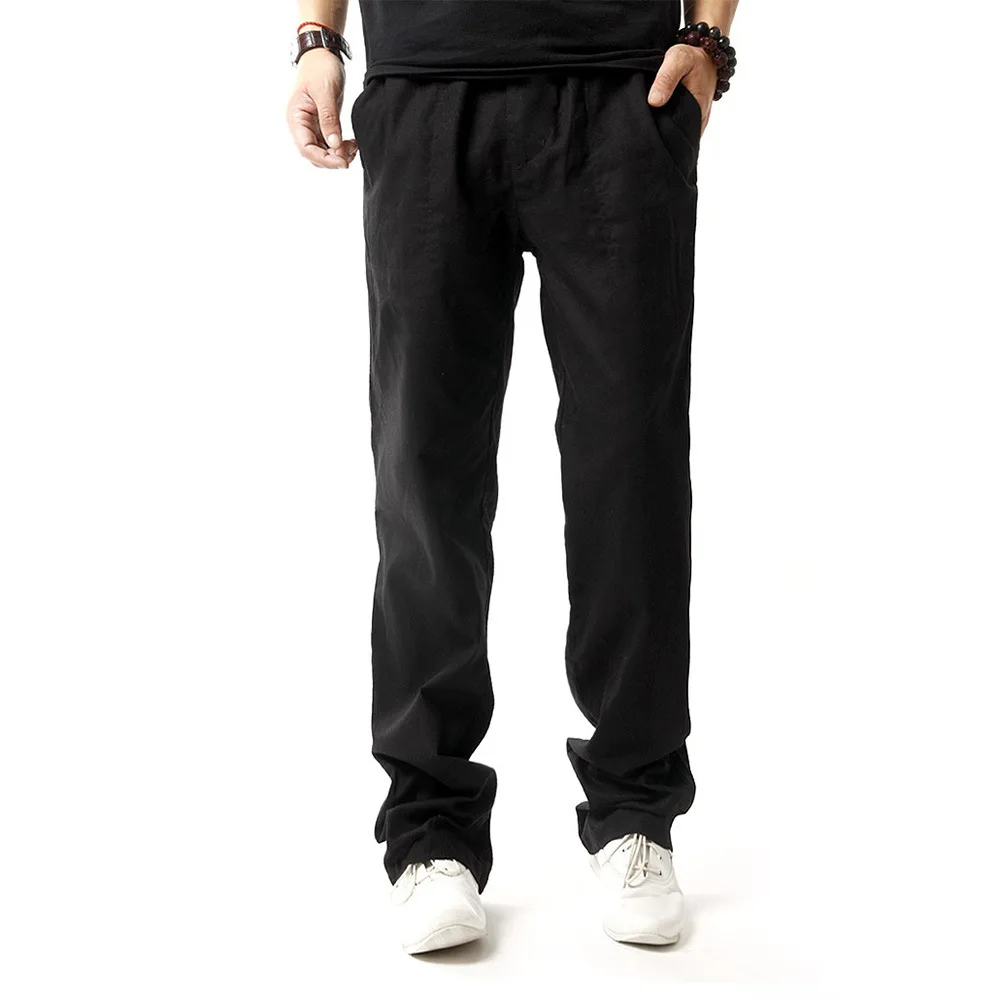 new brand high quality summer linen mens joggers loose pants Casual thin straight trouser pants for men
new brand high quality summer linen mens joggers loose pants Casual thin straight trouser pants for men