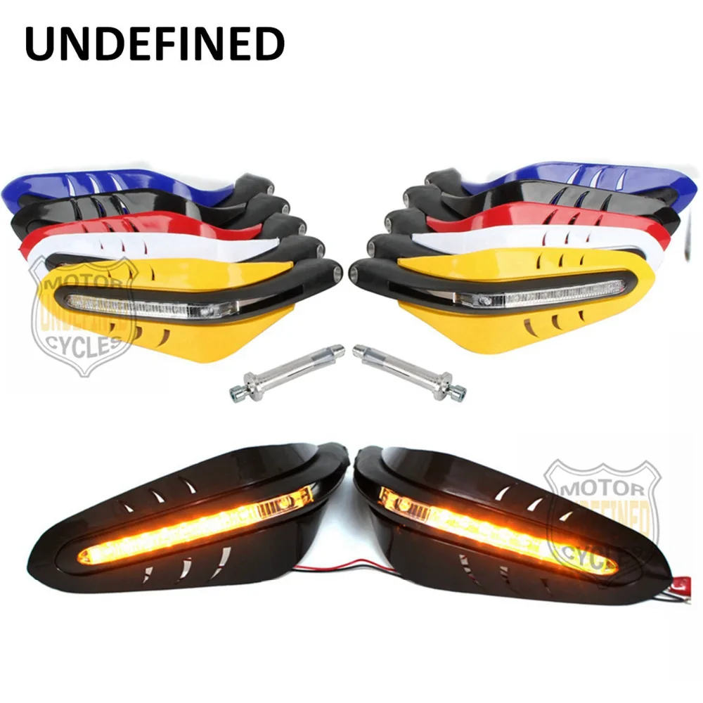 7/8'' 22mm LED Motorcycle Hand Guards Dirt Bike Crash Brush Bar Handguard Protector For Bobber Chopper Cruiser Custom UNDEFINED
7/8'' 22mm LED Motorcycle Hand Guards Dirt Bike Crash Brush Bar Handguard Protector For Bobber Chopper Cruiser Custom UNDEFINED