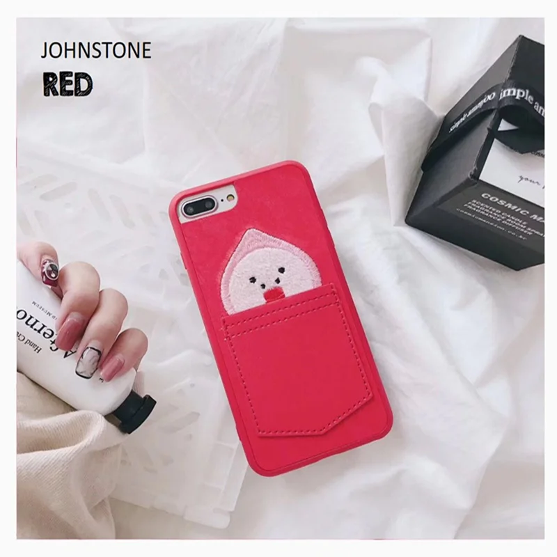 Fashion Cutie Simple Luxury Cartoon Back Cover Case For Mobile Phone X 8/8 plus 7/7 6/6s and 6 plus/6s Cove |