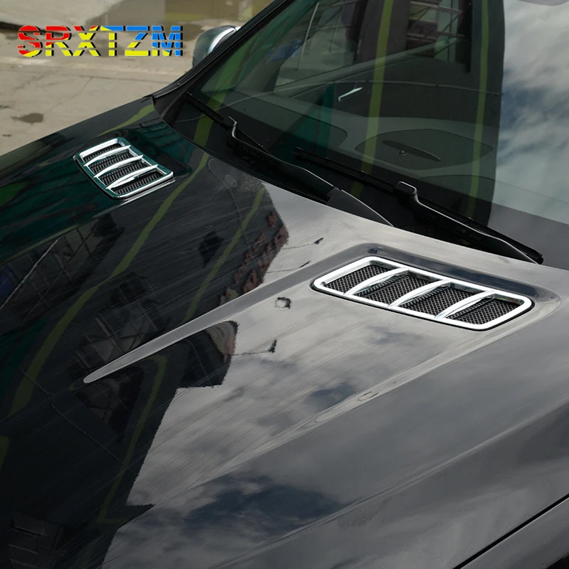 SRXTZM Auto ABS 2pcs/set Front Hood Air Vent Outlet Cover Trim Frame Decoration For Benz ML W166 /GL X166 2012-2016 Car Styling
SRXTZM Auto ABS 2pcs/set Front Hood Air Vent Outlet Cover Trim Frame Decoration For Benz ML W166 /GL X166 2012-2016 Car Styling