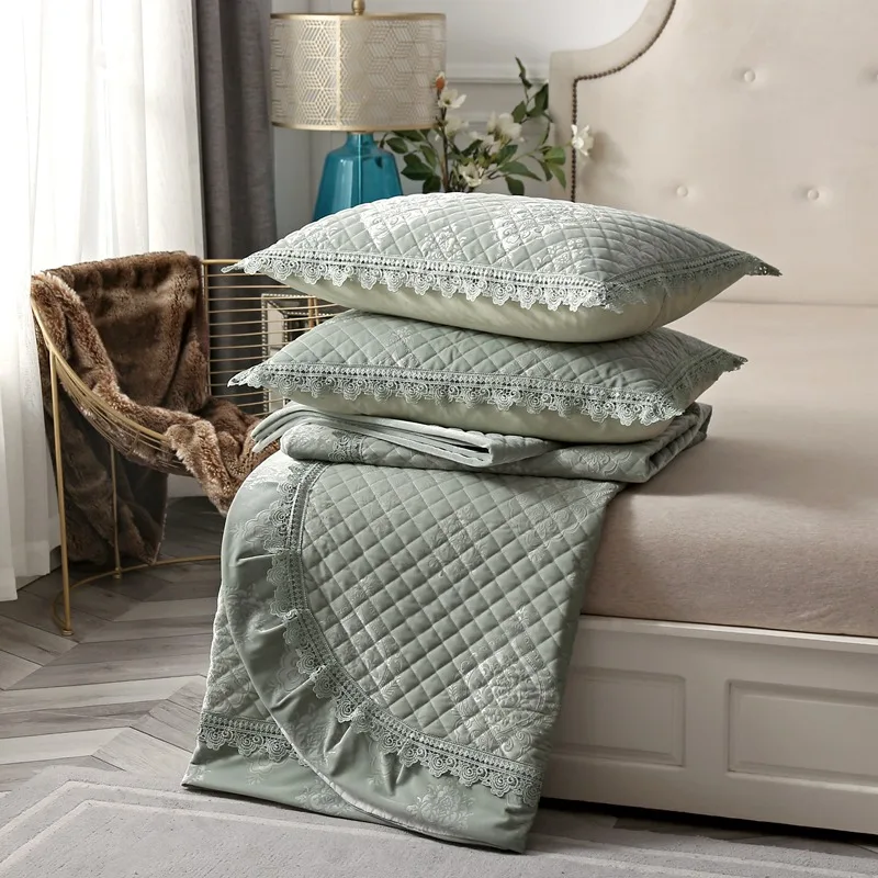 Famvotar Premium Ultra-Soft Velvet Touch Quilted Bedspread 3Pcs Luxurious Lightweight All Season Diamond Quilted Coverlet-Green
Famvotar Premium Ultra-Soft Velvet Touch Quilted Bedspread 3Pcs Luxurious Lightweight All Season Diamond Quilted Coverlet-Green