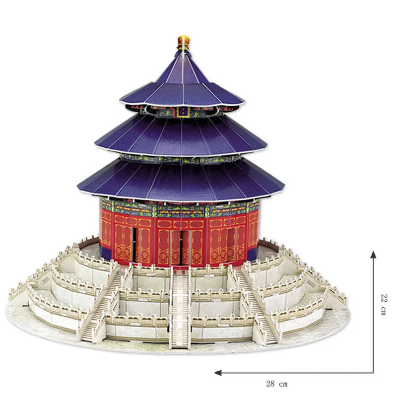 New style famous Building Ancient Chinese Architecture Temple of Heaven 3D Building Puzzle DIY Creative Blocks For Children Gift
New style famous Building Ancient Chinese Architecture Temple of Heaven 3D Building Puzzle DIY Creative Blocks For Children Gift