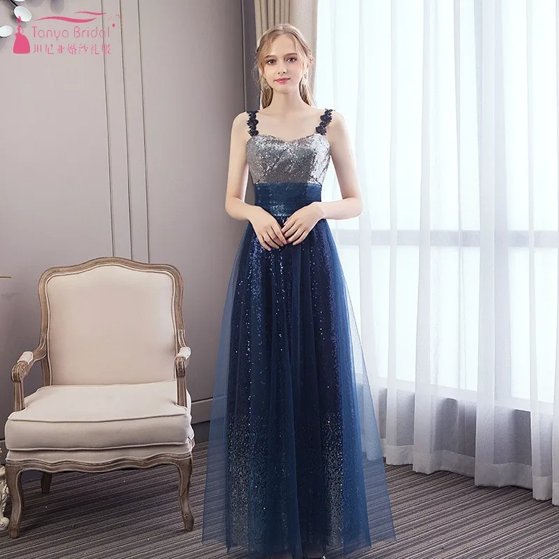 Navy Blue A Line Bridesmaid Dresses Sequin Lace Tulle Formal Wedding Guest Dress Gown Party For Weddings JQ88
Navy Blue A Line Bridesmaid Dresses Sequin Lace Tulle Formal Wedding Guest Dress Gown Party For Weddings JQ88