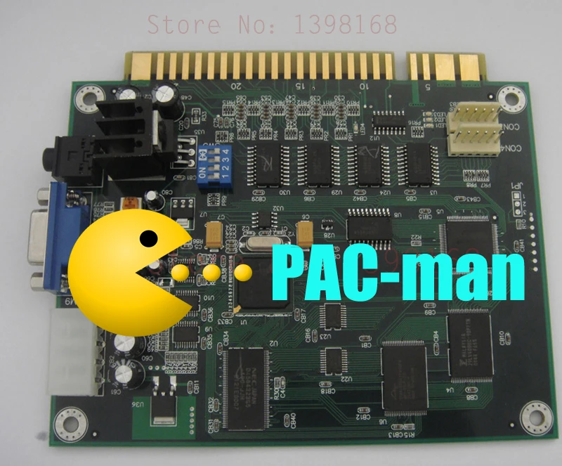 60 в 1 Классическая игра Jamma Multi печатная плата для CGA/VGA аркадная игровая машина Pac