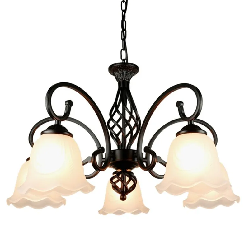 E27 Led bulb Light Chandelier European Traditional Metal Body Glass lampshade Ceiling Lamp Decoration Lighting Fixture
E27 Led bulb Light Chandelier European Traditional Metal Body Glass lampshade Ceiling Lamp Decoration Lighting Fixture