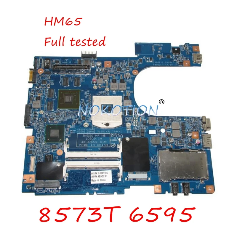 Материнская плата NOKOTION MBV4D01002 MB.V4D01.002 для ноутбука Acer TravelMate 8573T 6595, материнская плата 48.4NM01.01M HM65 DDR3
Материнская плата NOKOTION MBV4D01002 MB.V4D01.002 для ноутбука Acer TravelMate 8573T 6595, материнская плата 48.4NM01.01M HM65 DDR3