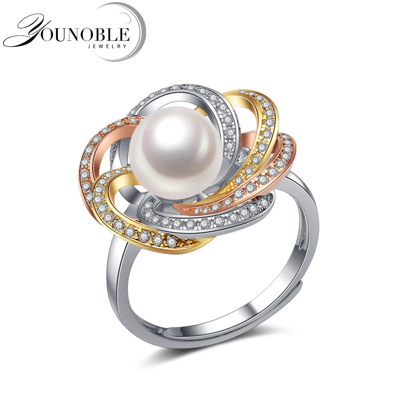 Real 925 silver ring women,exquisite natural freshwater round pearl ring birthday gift
Real 925 silver ring women,exquisite natural freshwater round pearl ring birthday gift