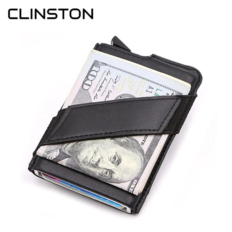 Automatic Men's Genuine Leather Credit Card Holder Business Aluminum ID Multifunction Cardholder Wallet Purse
Automatic Men's Genuine Leather Credit Card Holder Business Aluminum ID Multifunction Cardholder Wallet Purse