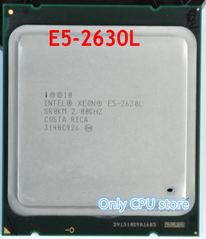 Процессор intel xeon E5 2630L e5 2 0 ГГц LGA2011 6 ядерный серверный процессор Intel CPU|server processor|intel