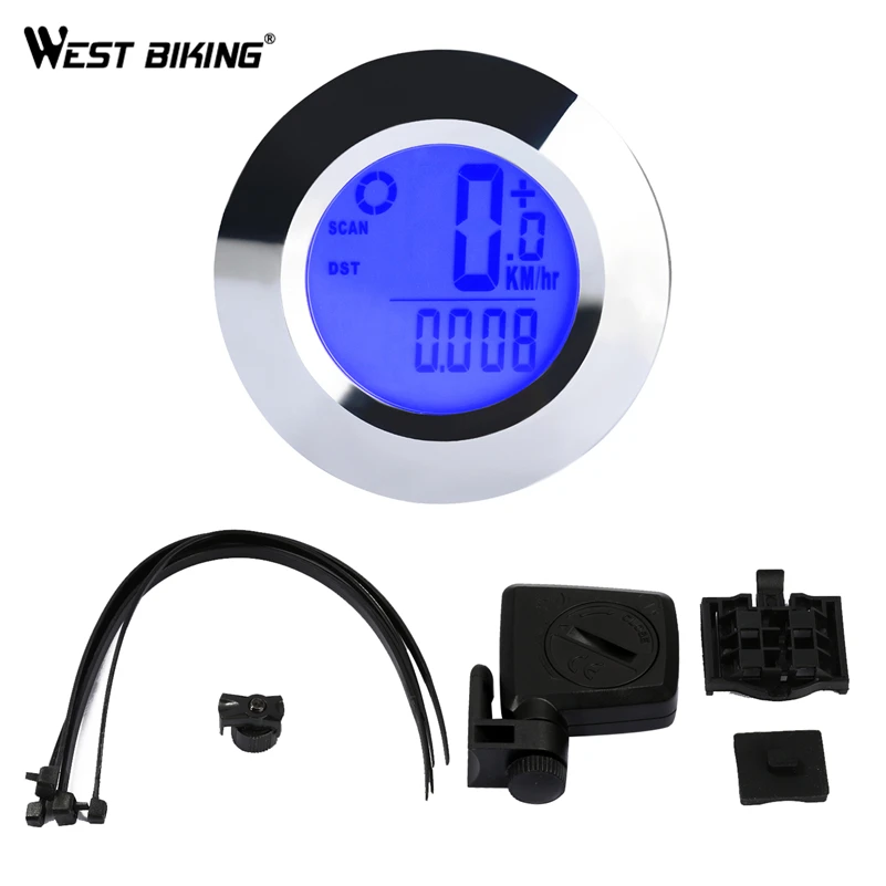 WEST BIKING Bicycle Wireless Computer Waterproof Stopwatch Backlight MTB Road Bike Speed Odometer Handlebar Cycling Computer
WEST BIKING Bicycle Wireless Computer Waterproof Stopwatch Backlight MTB Road Bike Speed Odometer Handlebar Cycling Computer