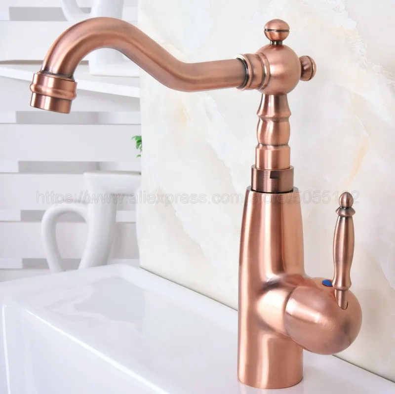 Antique Red Copper Single Hole Basin Faucet Deck Mounted Single Handle Hot And Cold Water Tap znf630
Antique Red Copper Single Hole Basin Faucet Deck Mounted Single Handle Hot And Cold Water Tap znf630