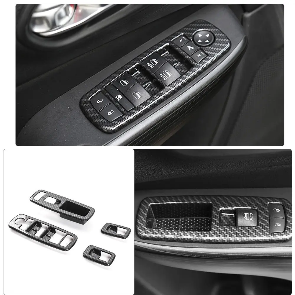 Window Lifter Switch Buttons Decor Frame Cover Trim for Jeep Grand Cherokee 2011-2017
Window Lifter Switch Buttons Decor Frame Cover Trim for Jeep Grand Cherokee 2011-2017