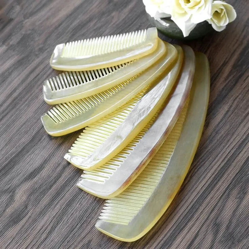 2021 New Arrival Natural Amber Ox Horn Comb of Hair No Static Health Care Hair Brush Hairdressing Comb for Hair 9 Sizes
2021 New Arrival Natural Amber Ox Horn Comb of Hair No Static Health Care Hair Brush Hairdressing Comb for Hair 9 Sizes
