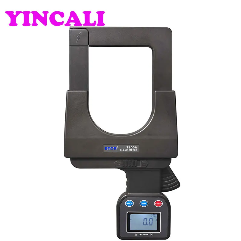 High Quality Superlarge Caliber Leakage Clamp Meter ETCR7100A Digital Clamp Meter Measures AC 0.0A-4000A Current Meter
High Quality Superlarge Caliber Leakage Clamp Meter ETCR7100A Digital Clamp Meter Measures AC 0.0A-4000A Current Meter