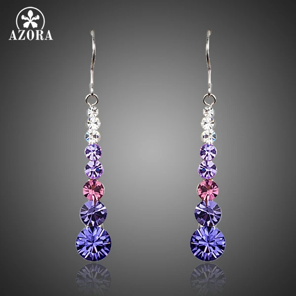 Женские свадебные серьги подвески с австрийскими кристаллами|earrings party|earrings