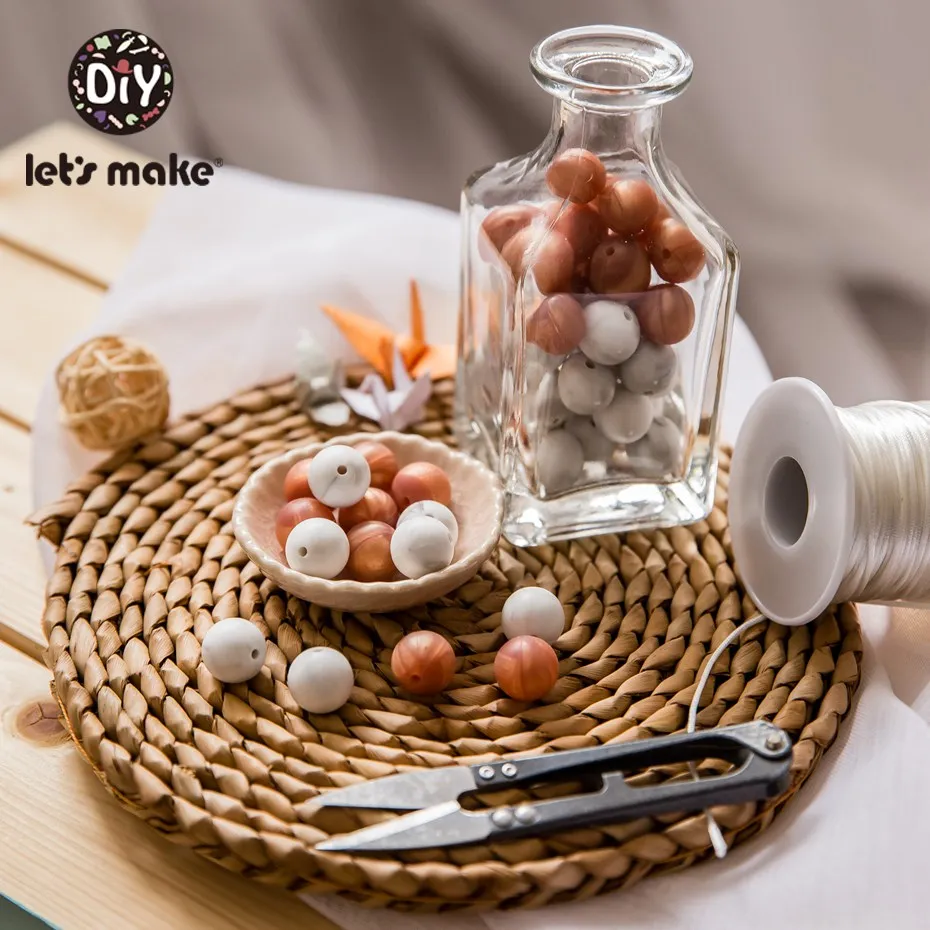 Круглые силиконовые бусины-грызунки Let's Make, 50 шт., 15 мм, мраморные металлические бусины, силиконовые бусины, жемчужная погремушка, ожерелье д...
Круглые силиконовые бусины-грызунки Let's Make, 50 шт., 15 мм, мраморные металлические бусины, силиконовые бусины, жемчужная погремушка, ожерелье д...