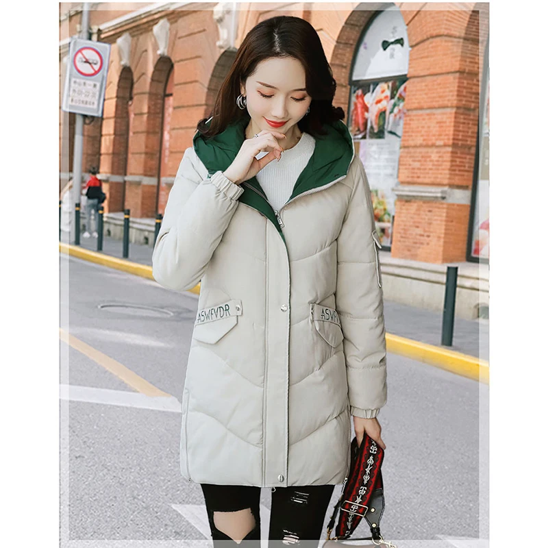 2019 long cotton clothing female Korean version of the new loose large size double-breasted padded cotton women A307
2019 long cotton clothing female Korean version of the new loose large size double-breasted padded cotton women A307