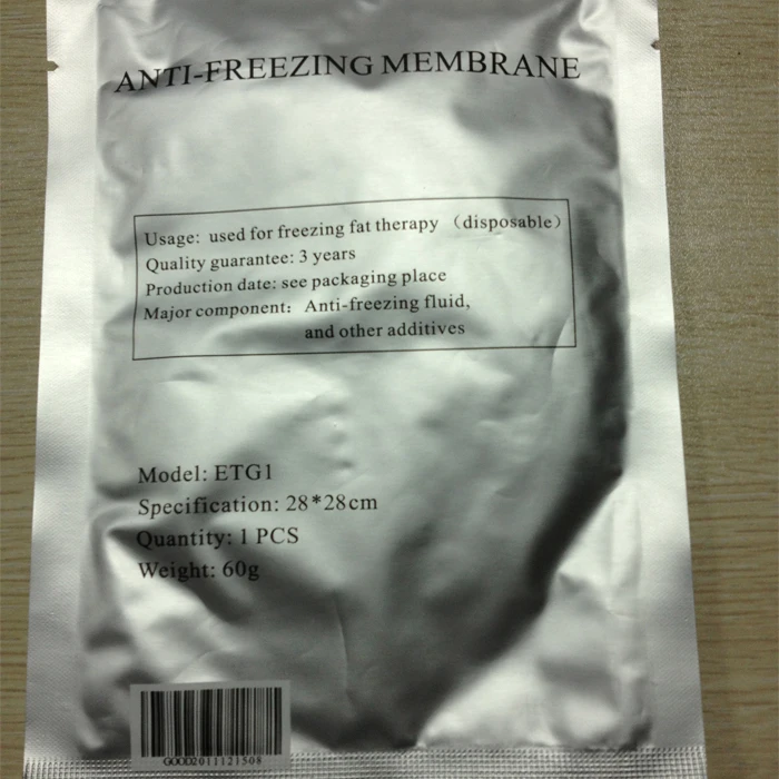 Мембраны для сжигания жира антифриза криолиполиз похудения антиохлаждение 28*28