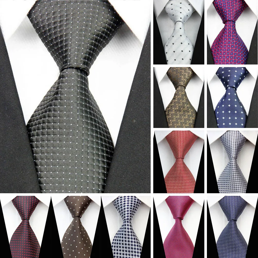 Модные свадебные галстуки для мужской деловой костюм аксессуары узором в