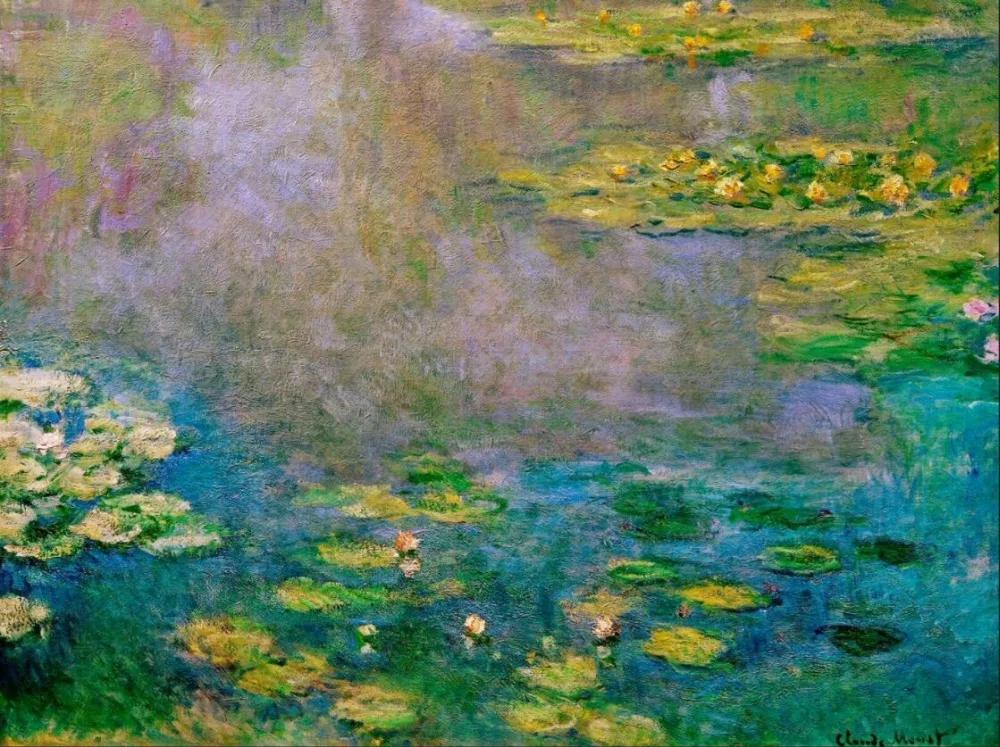 High quality Oil painting Canvas Reproductions Water Lilies (1906) By Claude Monet hand painted
High quality Oil painting Canvas Reproductions Water Lilies (1906) By Claude Monet hand painted