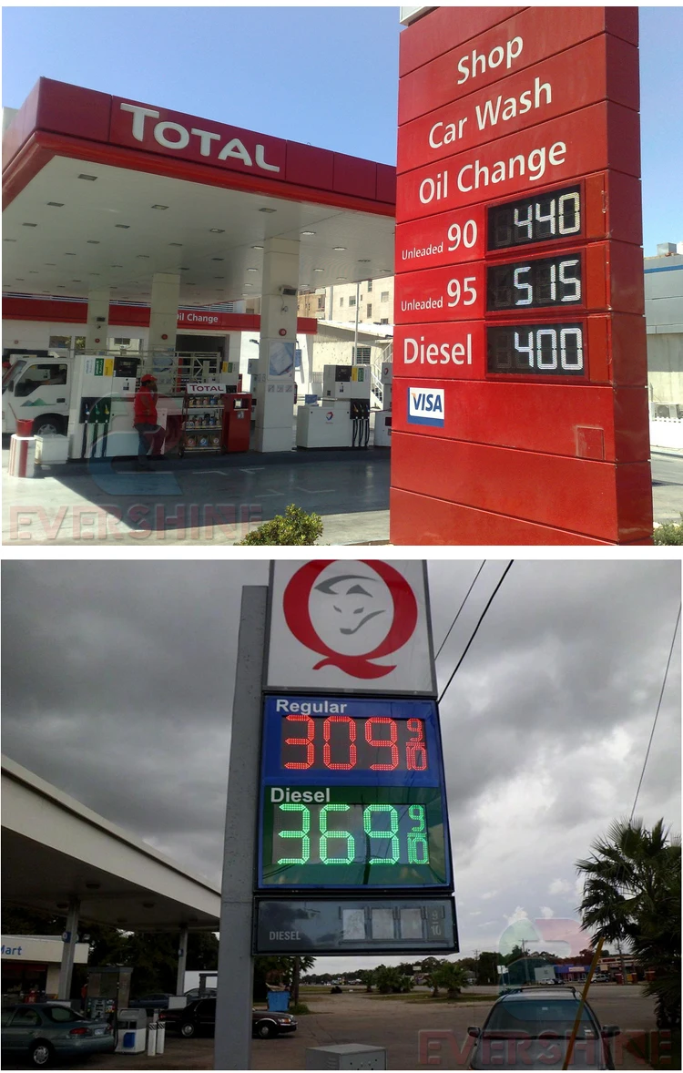 traffic message sign 16 inch red single color digital outdoor LED screen/display gas station price display
traffic message sign 16 inch red single color digital outdoor LED screen/display gas station price display