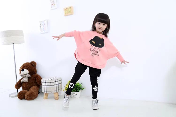 2020 Hot Sale Fashion Girls Bat T shirt Cotton Loose Girls Clothes Sweatshirts Hoodies Toddler Girls Kids 2-14Y Kids
2020 Hot Sale Fashion Girls Bat T shirt Cotton Loose Girls Clothes Sweatshirts Hoodies Toddler Girls Kids 2-14Y Kids