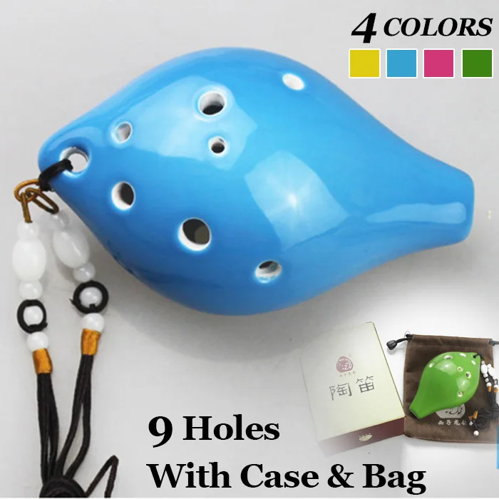 9Holes Zelda Ocarina Of Time Blue Glaze Ceramic G Key Flute Chinese Traditional Musical Instrument Dizi Cosplay Triforce Flauta
9Holes Zelda Ocarina Of Time Blue Glaze Ceramic G Key Flute Chinese Traditional Musical Instrument Dizi Cosplay Triforce Flauta