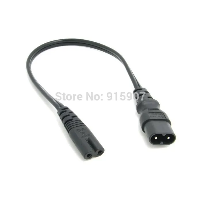 Chenyang 30cm IEC 60320 C8 Plug to C7 Receptacle Male to Female Extension Power Supply Main Adapter Cable
Chenyang 30cm IEC 60320 C8 Plug to C7 Receptacle Male to Female Extension Power Supply Main Adapter Cable