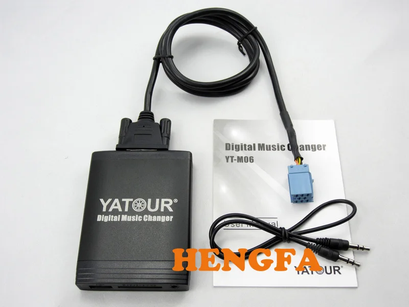 Yatour Car Digital Music Changer USB MP3 AUX adapter For Smart 450 Lancia lybra Fiat Bravo Marea 8-Pin grunding yt-m06
Yatour Car Digital Music Changer USB MP3 AUX adapter For Smart 450 Lancia lybra Fiat Bravo Marea 8-Pin grunding yt-m06