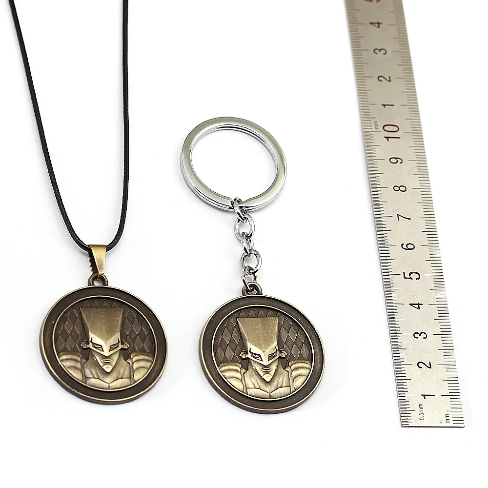 Julies 10pcs/lot Wolesale JOJOS Bizarre Adventure Keychain Dio Brando the World Bronze Metal Pendant Keyring Holder
Julies 10pcs/lot Wolesale JOJOS Bizarre Adventure Keychain Dio Brando the World Bronze Metal Pendant Keyring Holder