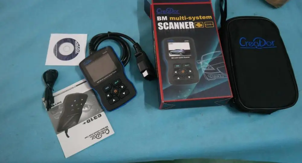 Сканер OBD2 для BMW e46 e90 e60 e39 Creator C310 + Pro V7.6 подушка безопасности/ABS/ SRS диагностический