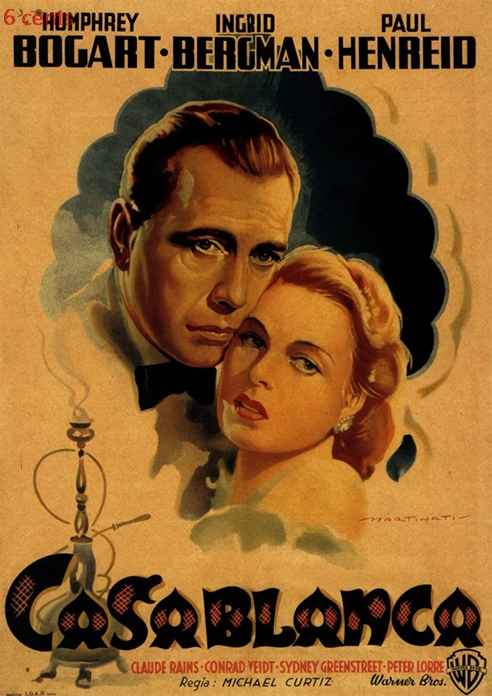 Casablanca Movie Poster, Decorative Sticker, Kraft Paper Poster, Wall Sticker, Vintage Wall Sticker, Movie Wall Sticker
Casablanca Movie Poster, Decorative Sticker, Kraft Paper Poster, Wall Sticker, Vintage Wall Sticker, Movie Wall Sticker