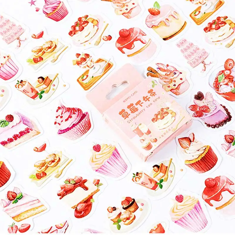 46 pcs/box Strawberry Stickers DIY Sticky Paper Kawaii Stationery Sticker For Decoration Album Diary Planner Scrapbooking Label
46 pcs/box Strawberry Stickers DIY Sticky Paper Kawaii Stationery Sticker For Decoration Album Diary Planner Scrapbooking Label
