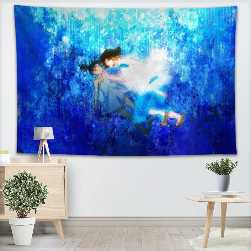 Spirited Away Tapestry Wall Hanging Decor Home Birthday Party Decorations Fabric Tapestries Camping Tent Travel Sleeping Pad 
Spirited Away Tapestry Wall Hanging Decor Home Birthday Party Decorations Fabric Tapestries Camping Tent Travel Sleeping Pad
