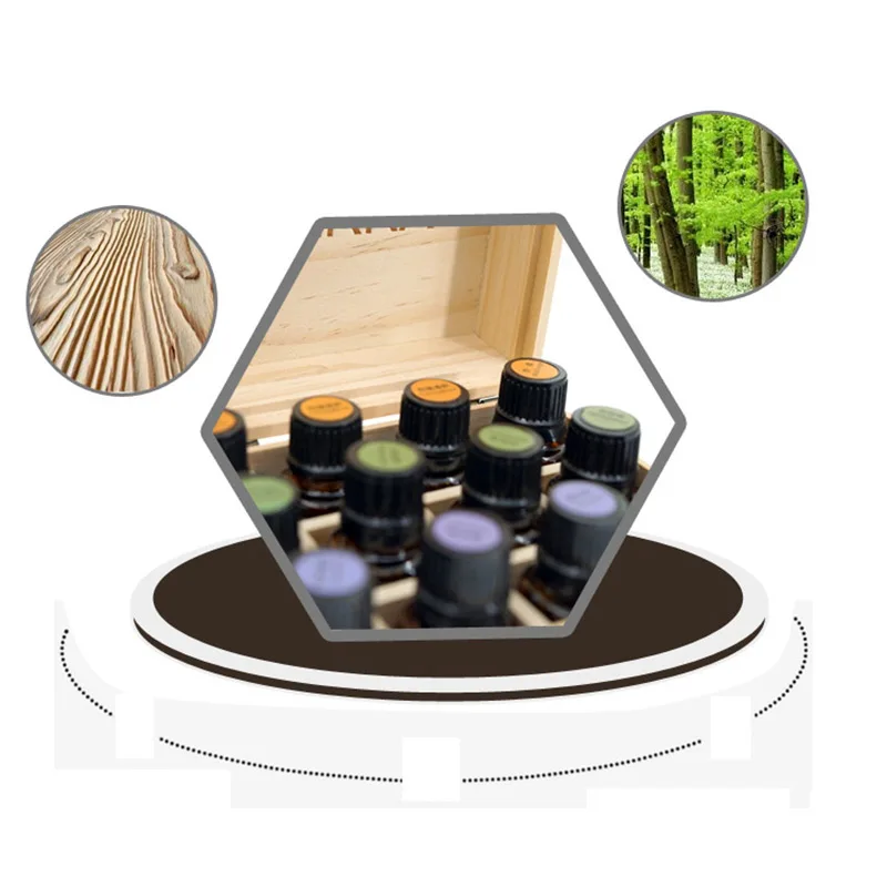 12 Holes Wooden Essential Oils Box Solid Wood Case Holder Aromatherapy Bottles Storage Organizer Wood Box Crafts Home Decor
12 Holes Wooden Essential Oils Box Solid Wood Case Holder Aromatherapy Bottles Storage Organizer Wood Box Crafts Home Decor