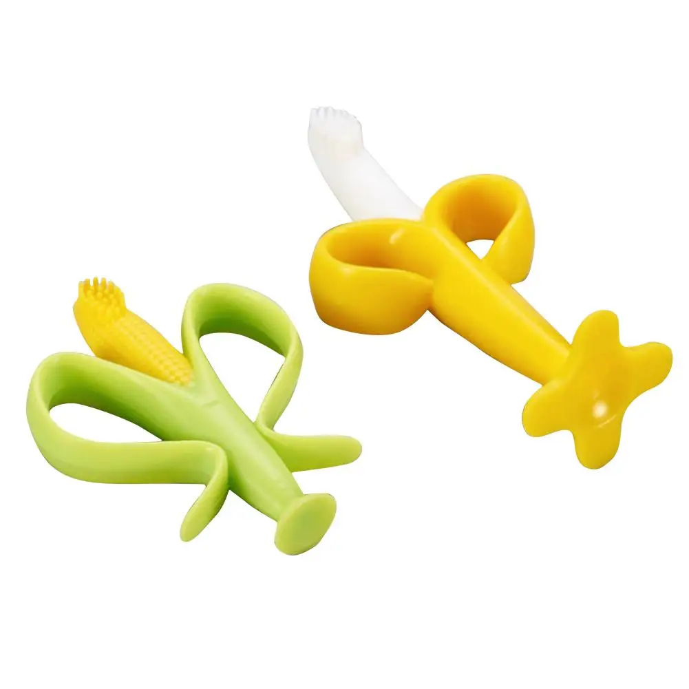 Cute Banana Corn Teether Kids Teether Baby Toy Silicone Toothbrush And Environmentally Safe Baby Molar Rods For Fun
Cute Banana Corn Teether Kids Teether Baby Toy Silicone Toothbrush And Environmentally Safe Baby Molar Rods For Fun
