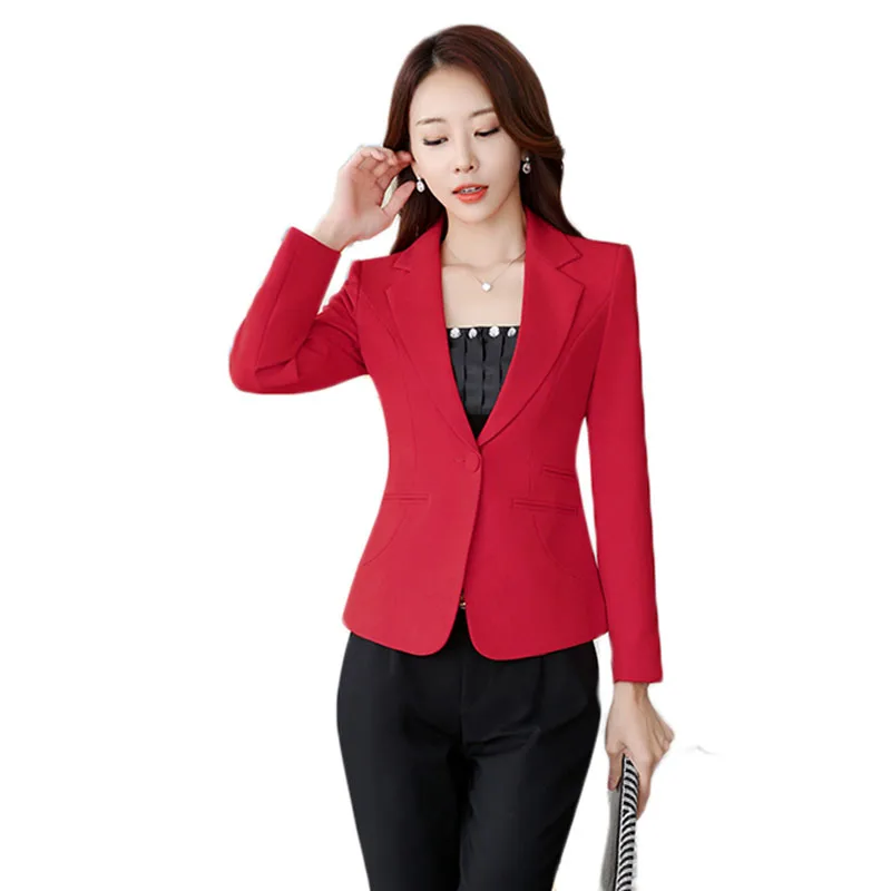 small suit female jacket 2020 spring autumn Korean puls size slim short blazer women long-sleeved tops One button pocket outwear
small suit female jacket 2020 spring autumn Korean puls size slim short blazer women long-sleeved tops One button pocket outwear