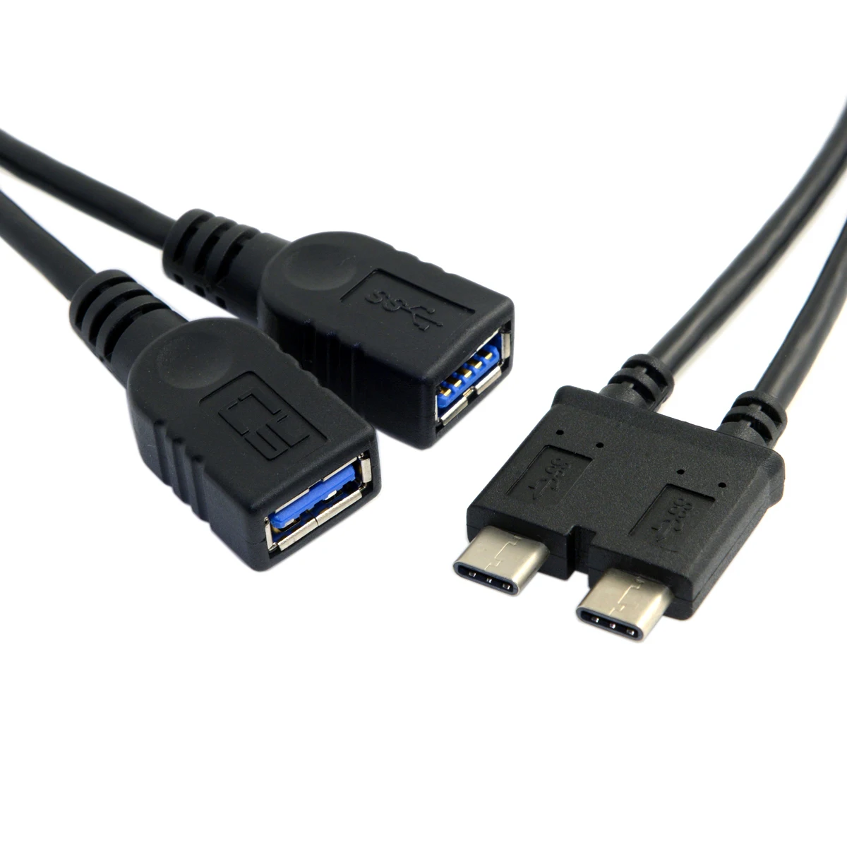 CYDZ Dual Cable USB 3.1 Type-C to 3.0 A Female OTG Data Cable for New 13 inch Laptop Pro
CYDZ Dual Cable USB 3.1 Type-C to 3.0 A Female OTG Data Cable for New 13 inch Laptop Pro
