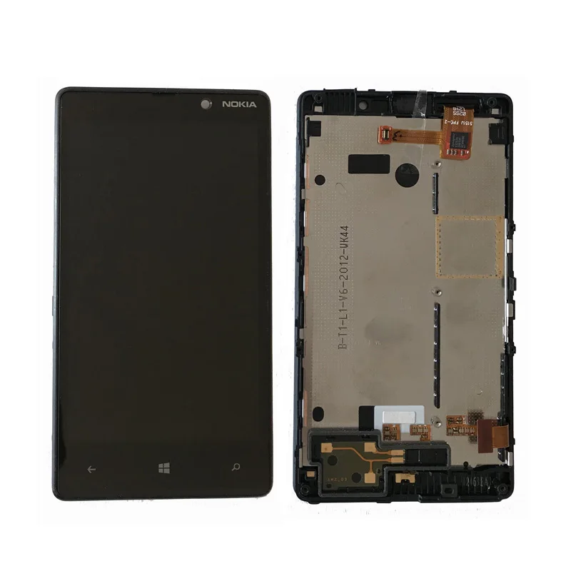 Оригинальный ЖК дисплей с дигитайзером сенсорного экрана в сборе для Nokia Lumia 820