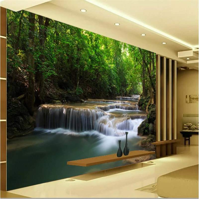 beibehang Large wallpaper murals photo custom any size landscape waterfalls living room bedroom sofa backdrop wallpaper
beibehang Large wallpaper murals photo custom any size landscape waterfalls living room bedroom sofa backdrop wallpaper