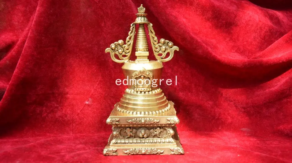 Collectable Qing Dynasty old Buddhist supplies Copper Stupas,best Crafts&Adornment.Free Shipping
Collectable Qing Dynasty old Buddhist supplies Copper Stupas,best Crafts&Adornment.Free Shipping