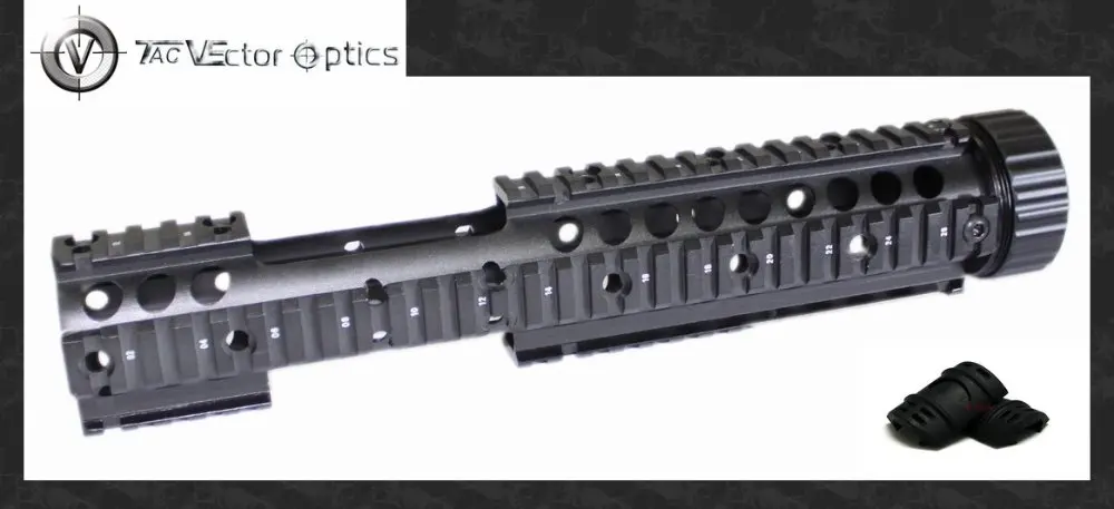 Free S & H Vector Optics 223/5.56mm 12 ''Handguard Quad Float Picatinny Rail Extension с 18x защитной упаковкой|rail
