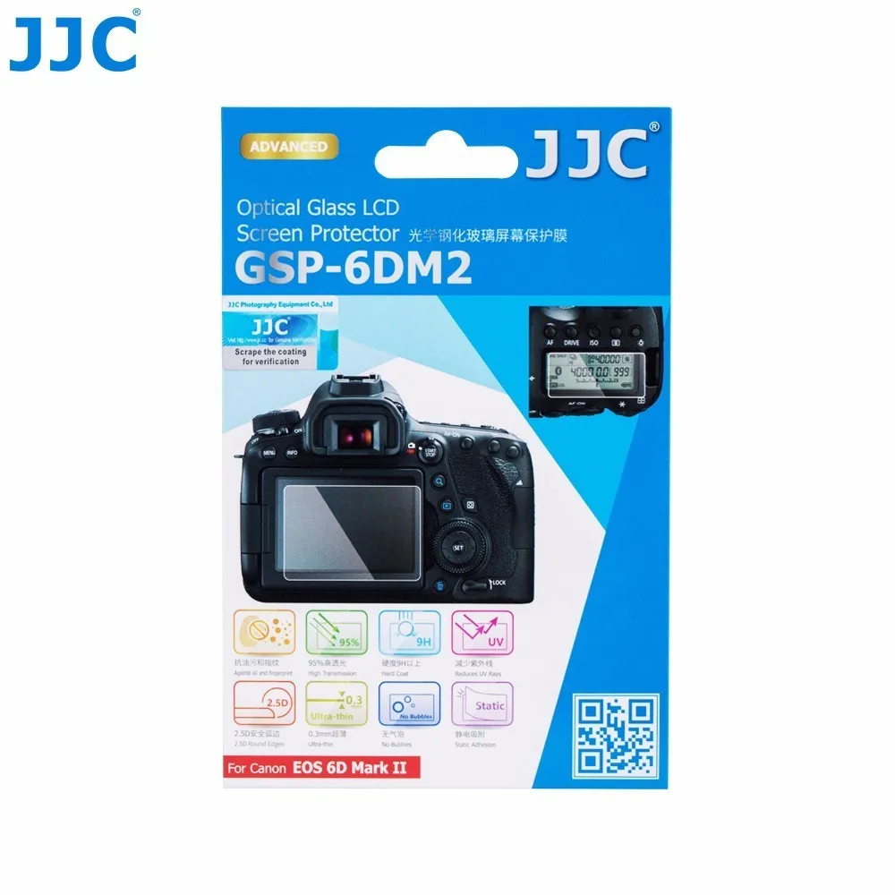 JJC для CANON EOS 6D Mark II ультратонкая Защитная пленка ЖК экрана|screen protector camera|protector