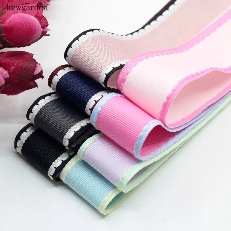 Kewgarden 25mm 1" Dotted Line Edge Grosgrain Ribbons DIY Hair Bow Satin Ribbon Handmade Tape Riband 20 Yards
Kewgarden 25mm 1" Dotted Line Edge Grosgrain Ribbons DIY Hair Bow Satin Ribbon Handmade Tape Riband 20 Yards