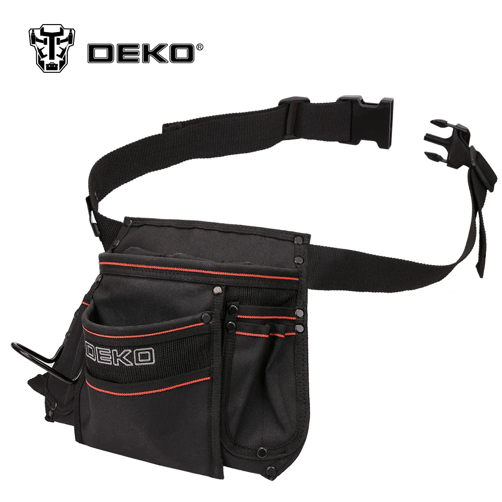 Водонепроницаемая поясная сумка DEKO 600D из ткани Оксфорд Сумка с 12 карманами