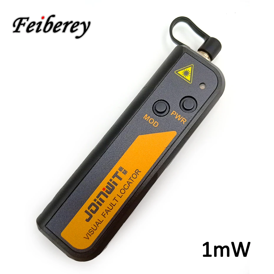 JW3105N 1mW VFL Optical Cable Fault Locator with Economical and Mini Size Red Light Emitter Reliable for FTTH Construction Work
JW3105N 1mW VFL Optical Cable Fault Locator with Economical and Mini Size Red Light Emitter Reliable for FTTH Construction Work