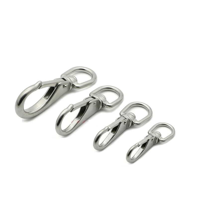 1pcs Spring Buckle Carabiner Keychain Waist Belt Clip Anti-lost Buckle Hanging Dog Retractable Keyring 304 Stainless Steel
1pcs Spring Buckle Carabiner Keychain Waist Belt Clip Anti-lost Buckle Hanging Dog Retractable Keyring 304 Stainless Steel