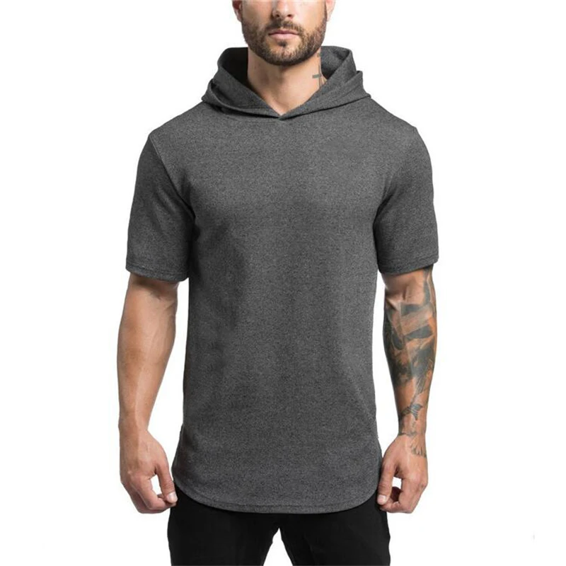 Muscleguys Fitness Lifestyle Slim Fit T-shirt Men Short Sleeve Hoodie Plain Bodybuilding Workout Mens Gyms Hoodies T Shirts Male
Muscleguys Fitness Lifestyle Slim Fit T-shirt Men Short Sleeve Hoodie Plain Bodybuilding Workout Mens Gyms Hoodies T Shirts Male