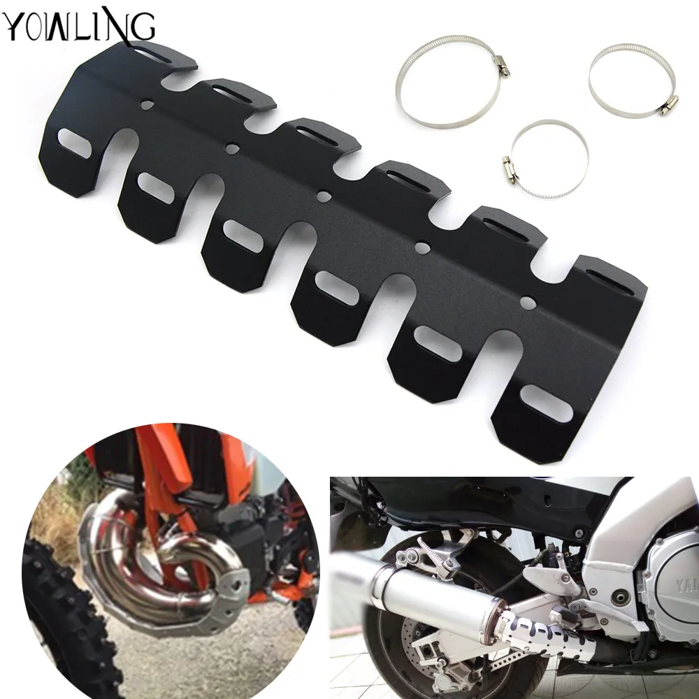 Motorcycle Exhaust Pipe Leg Protector Heat Shield Cover Dirt Bike For 125 200 250 300 350 400 450 500 525 530 EXC EXC-F XC
Motorcycle Exhaust Pipe Leg Protector Heat Shield Cover Dirt Bike For 125 200 250 300 350 400 450 500 525 530 EXC EXC-F XC