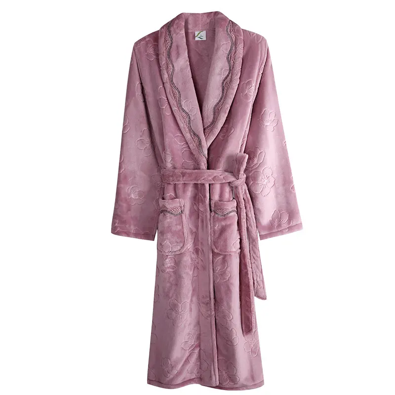 Women Sexy High grade Plush Bathrobe Gown Bath Babydoll Lingerie Belt Bath Robe Sleepweer Plus Size M-3XL Lady Flannel Nightgown
Women Sexy High grade Plush Bathrobe Gown Bath Babydoll Lingerie Belt Bath Robe Sleepweer Plus Size M-3XL Lady Flannel Nightgown